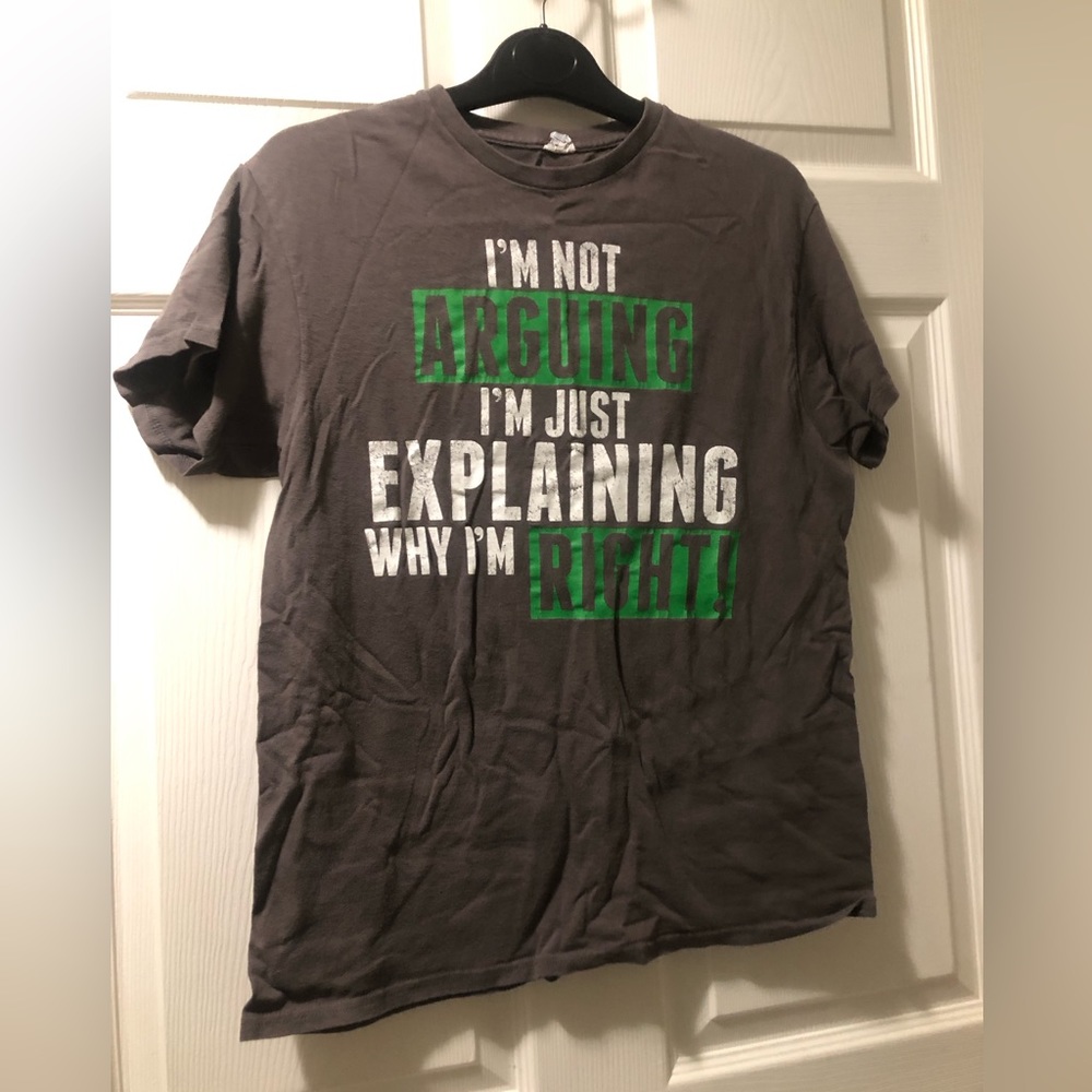 Novelty tee shirt